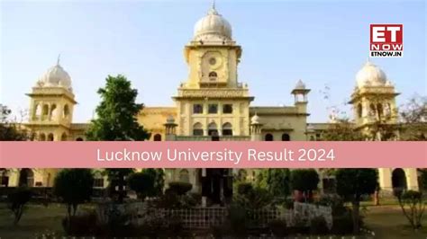 Lucknow University Result 2024 (Released) lkouniv.ac.in: Check .